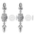 2 Set Drawer Knobs Pull Handles Ceramics Cabinet Cupboard Door Decorative Knobs with Plate for Kitchen Bathroom Office1088D Magnolia