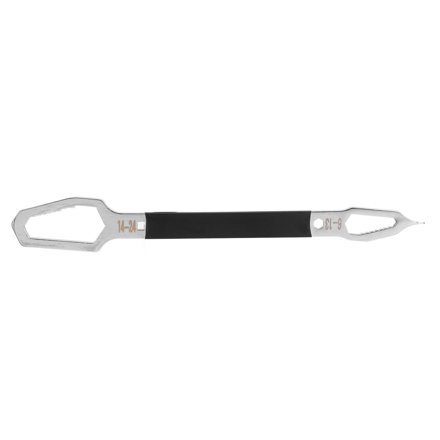 Shaped Wrench Double Ended Multifunctional Universal Unique Ultra Long Design Hardware Hand ToolBlack