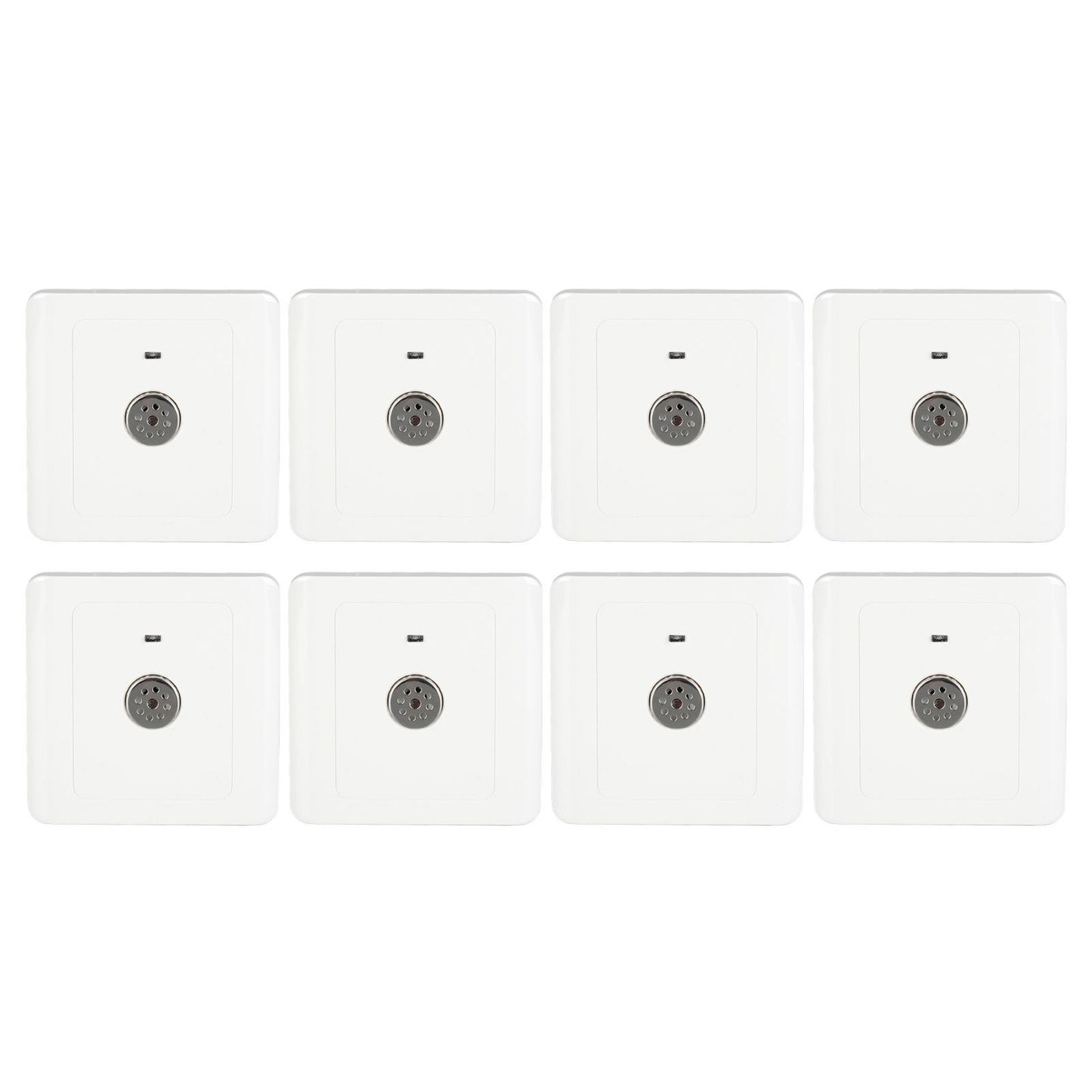8pcs Concealed Sound Control Switch Light Control Panel for Home Office 250V 10A