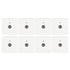 8pcs Concealed Sound Control Switch Light Control Panel for Home Office 250V 10A