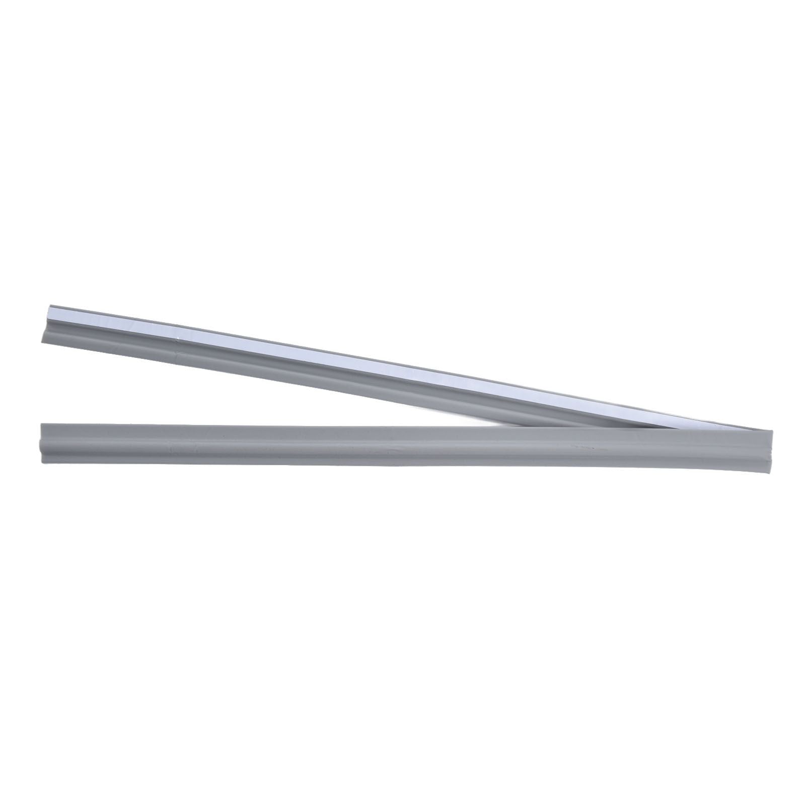 Weather Stripping Gray Elastic Durable Convenient Practical Easy Replaceable Waterproof Reliable Door Sealers