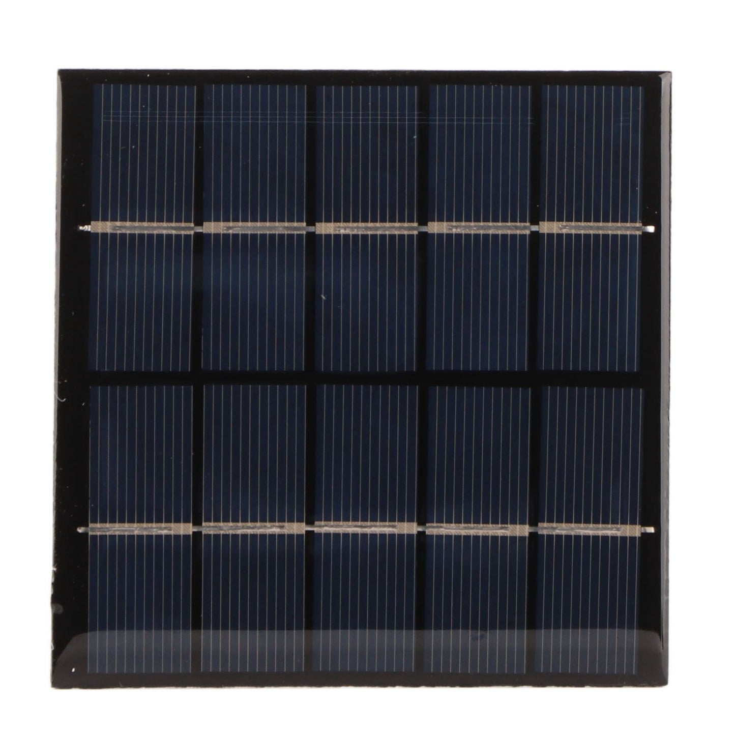 1.2W 5V DIY Solar Epoxy Panel Polysilicon Photovoltaic Charging Panel for 3.7V Battery