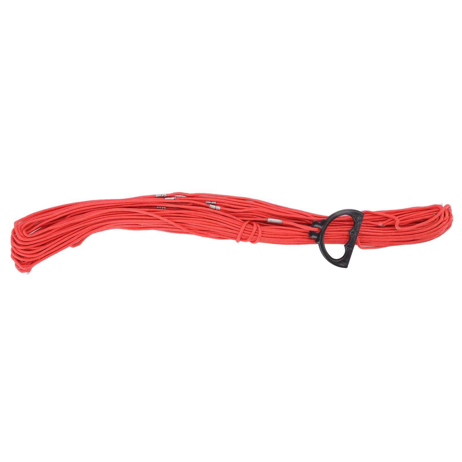 Nylon Rope Multipurpose Industrial Scale Measuring Rope with Inside Steel Wire for Construction 70m/2755.9in