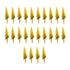 24Pcs Aluminum Foil Balloons Set Explosion Star Balloons for Wedding Celebration Holiday Party Arrangement Decoration