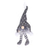 LED Light Christmas Gnome Decoration Xmas Gnome Ornament Christmas Tree Pendant for Home FestivalGray YV0036704