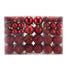 100pcs Christmas Ball Ornaments Shatterproof Hanging Balls for Christmas Tree Party DecorationRed