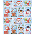 14pcs Christmas Stickers Cute Snowflake Reindeer Elf Pattern Christmas Window Clings for Window Glass Party Decorations