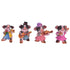 4Pcs Pig Ornaments Textured Exquisite Vivid Cartoon Cute Pig Statue for Bedroom Living Room Desk Decoration