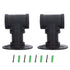 2Pack Wall Mounted Wine Bottle Rack Wine Hanging Holder Water Pipe Design with Mounting Screw for Storage
