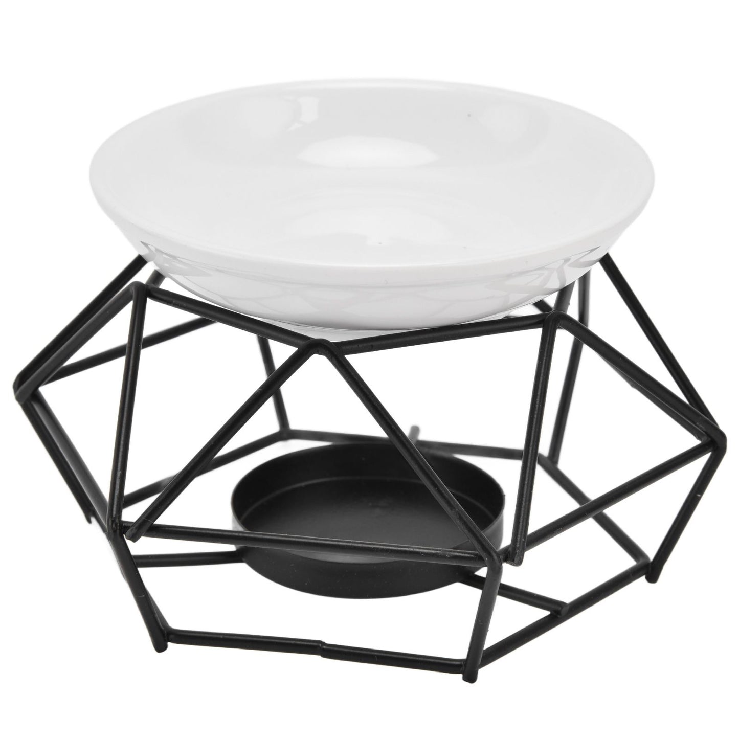 Essential Oil Burners Simple Stylish Design Beautiful Practical Easy to Clean Aromatherapy Metal Candle Holder for Home