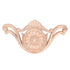 Wood Applique Easy Installation Durable Natural Eco Friendly Classic Exquisite Pattern Wood Carving AppliqueType One