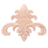 Wood Applique Easy Installation Durable Natural Eco Friendly Classic Exquisite Pattern Wood Carving AppliqueType Two