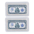 2Pcs Commemorative Coins Coin Collection 5 US Dollars Patter Fine Workmanship Commemorative Coin