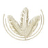 Iron Wall Sculptures Gold Metal Leaf Wall Decor for Living Room Bedroom Office Home B