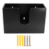 Bamboo Paper Towel Dispenser Countertop Wall Mounted Multifold Napkin Box for Bathroom