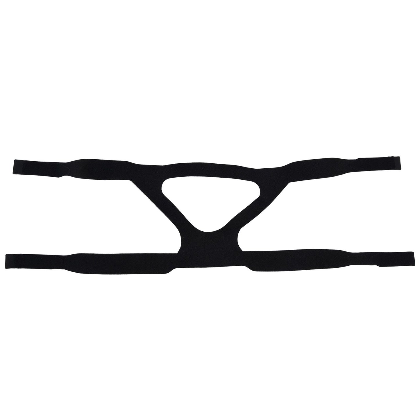 Universal Anti Snore Headgear Strap Nylon Elastic Anti Snoring Head Band for RespiratorBlack