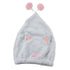 Hair Towel Wrap Fine Texture Soft Handle Dry Naturally Coral Fleece Hair Drying Towel