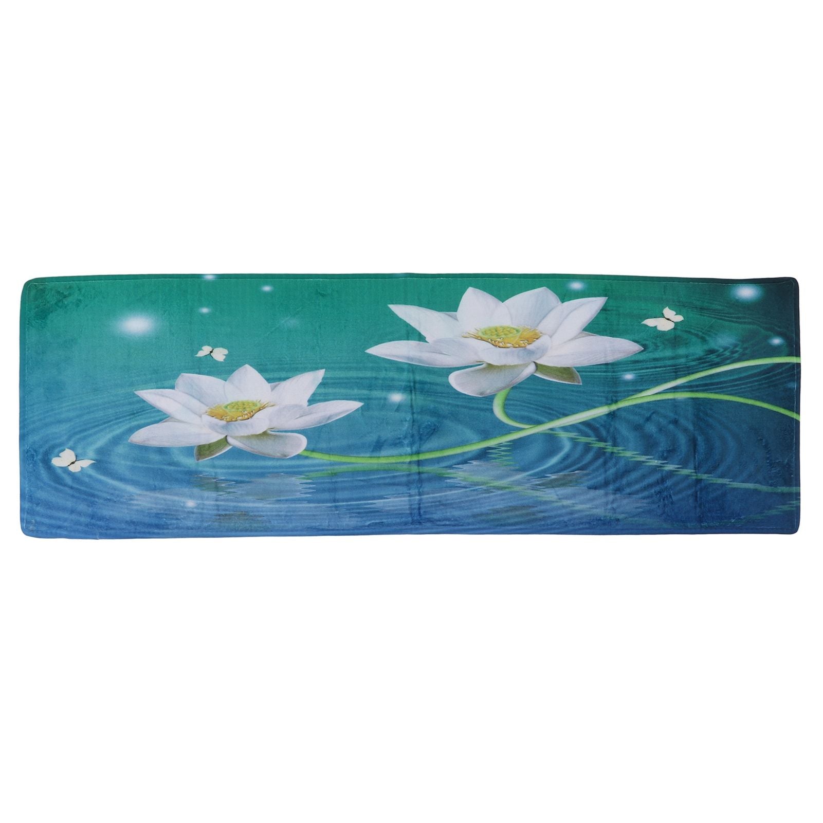 Bathroom Runner Practical Breathable Soft Comfortable Exquisite Design Decorative Carpet for Kitchen50x80cm