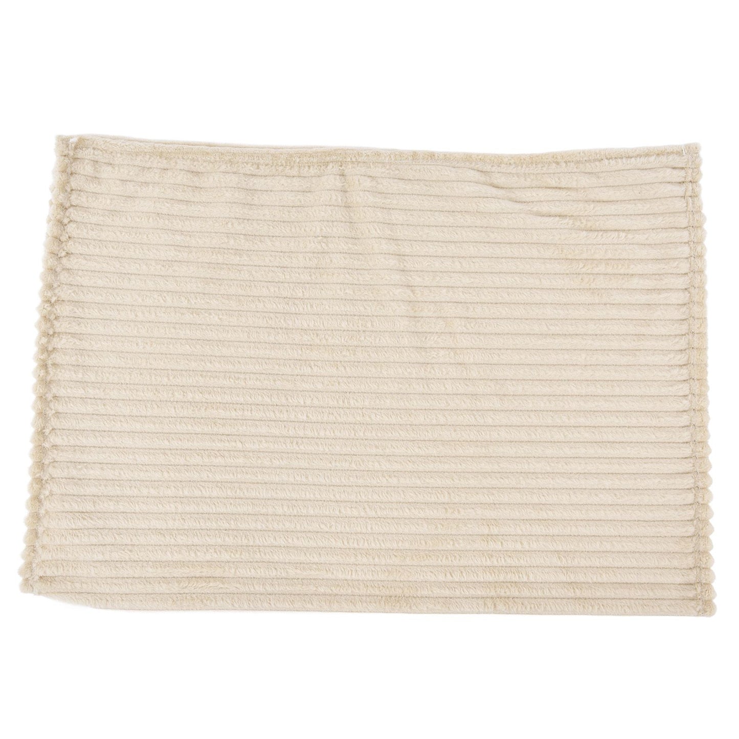 Flannel Throw Blanket Plush Fluffy Light Breathable Fine Workmanship Stylish Simple Soft BlanketBeige