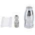 High Pressure Washer 3600PSI Rotating Turbo Nozzle with 1/4in Quick Connect Plug Stainless Steel Rotating Nozzle