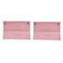 2 Packs Tissue Box Cover Nordic Handbag Styling Medroom Artificial Leather Tissue Box Cover Holder for Living RoomPink