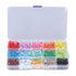Safety Pins DIY Making Reliable Locking Design Glossy Bright Small Compact Sewing Accessories for Art Project15 Colors 450 Pcs/Box