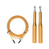 Skipping Rope Strong Durable Adjustable Flexible Reliable Professional Convenient Exercise Supplies for Indoor OutdoorAluminum Alloy Gold