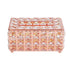 Tissue Box Holder Multifunctional Fashionable Design Exquisite Sturdy Durable Tissue HolderRose Gold