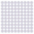 100Pcs Microphone Cover Dust Sweat Resistant Disposable Excellent Elasticity Reduce Noise Microphone CapsWhite Red Dot