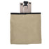 Foraging Bag Canvas Foldable Portable Thick Unique Simple Appearance Belt Fruit Picking Pouch for Outdoor CampingKhaki
