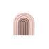 Placemat Prevent Slip Wearable Thickened Insulation Cup Pad for Bowl Plate Kitchen Restaurant Gradient Pink