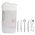 Electric Oral Irrigator Portable Telescopic High Pressure Water Teeth Cleaner Picks Teeth Cleaning Remove Tartar White