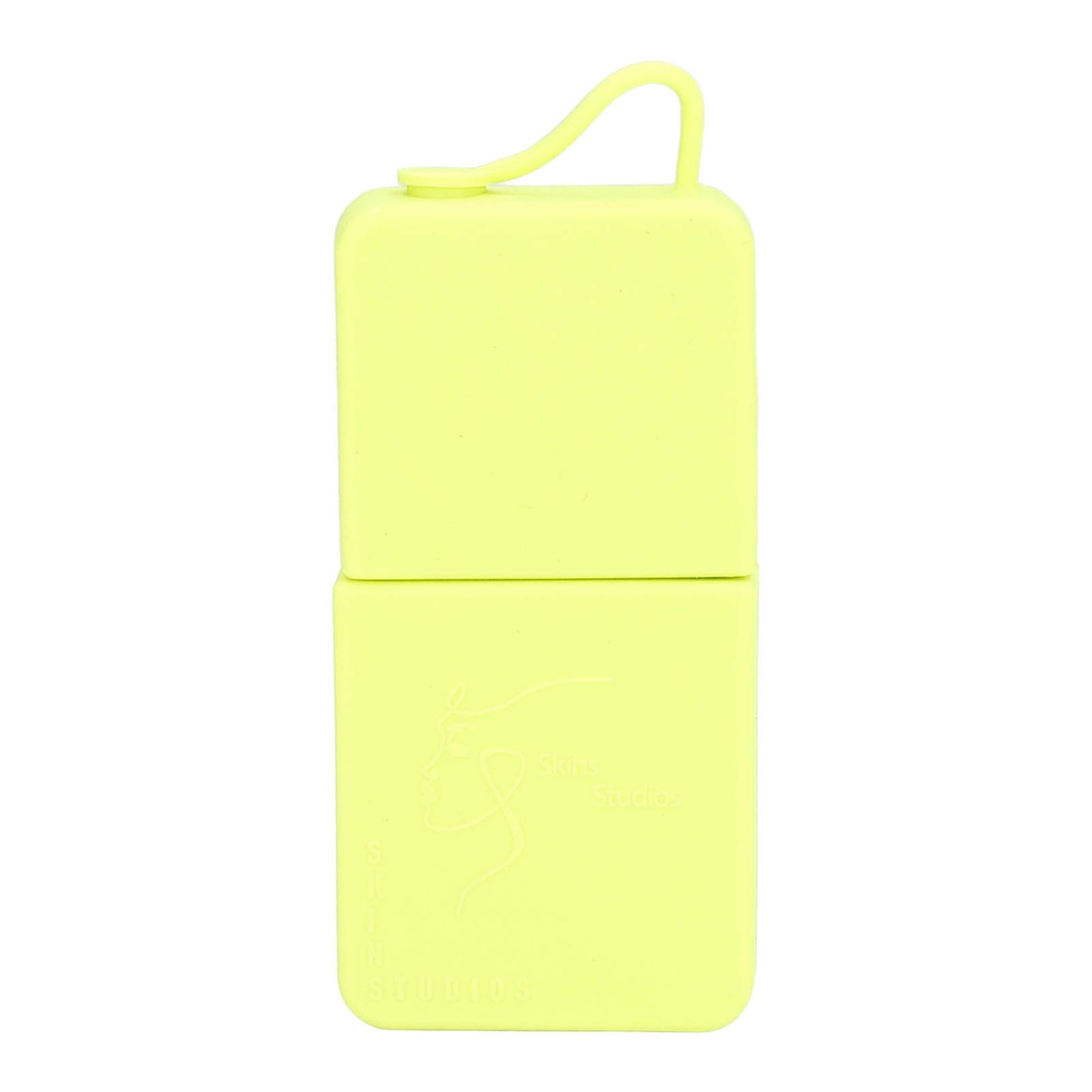 Ice Face Eye Roller Silicone Face Massage Ice Cube Roller Mold Skin Care Beauty Tool Fluorescent Yellow