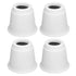 4Pcs 5 Inch Heavy Duty Round Furniture Bed Risers Lifter with Anti Slip Top for Table Chair Desk Sofa