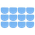 12 Pcs Denture Box Plastic Tooth Dental Orthodontic Retainer Compact Storage Case