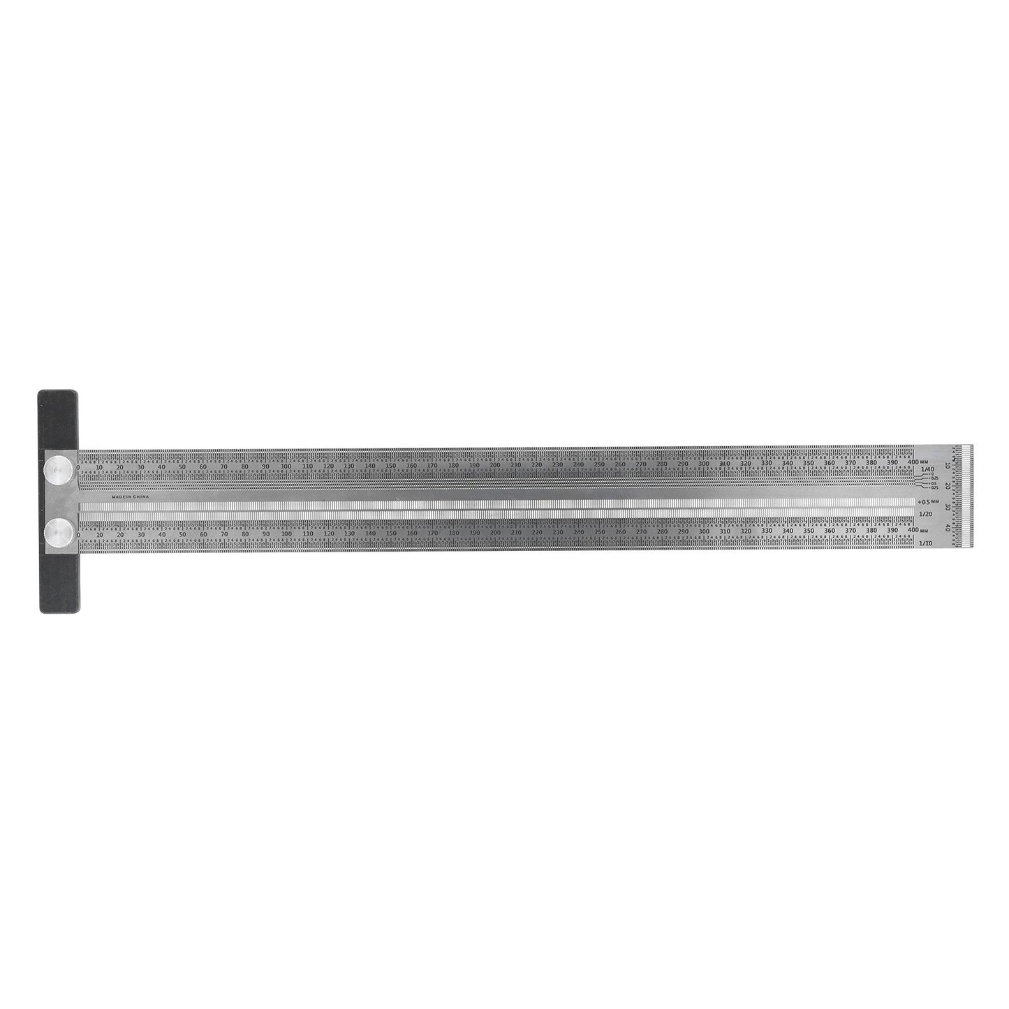Woodworking Marking T Rulers Positioning Scribing Ruler Gauge Carpenter Measuring Mark Ruler 400mm