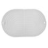 Multifunctional Dish Drying Mat Foldable Dish Drying Pad Heat Insulation Cup Pot Mat for KitchenWhite