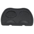 Silicone Coffee Tamper Pad Anti Slip Soft Tamper Mat Heat Resistant Corner Tamping Mat for HomeBlack