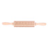 Embossed Rolling Pin 35cm 3D Pattern Highly Durable Moistureproof Safe Eco Friendly Easy Control Christmas Rolling PinExotic Charm