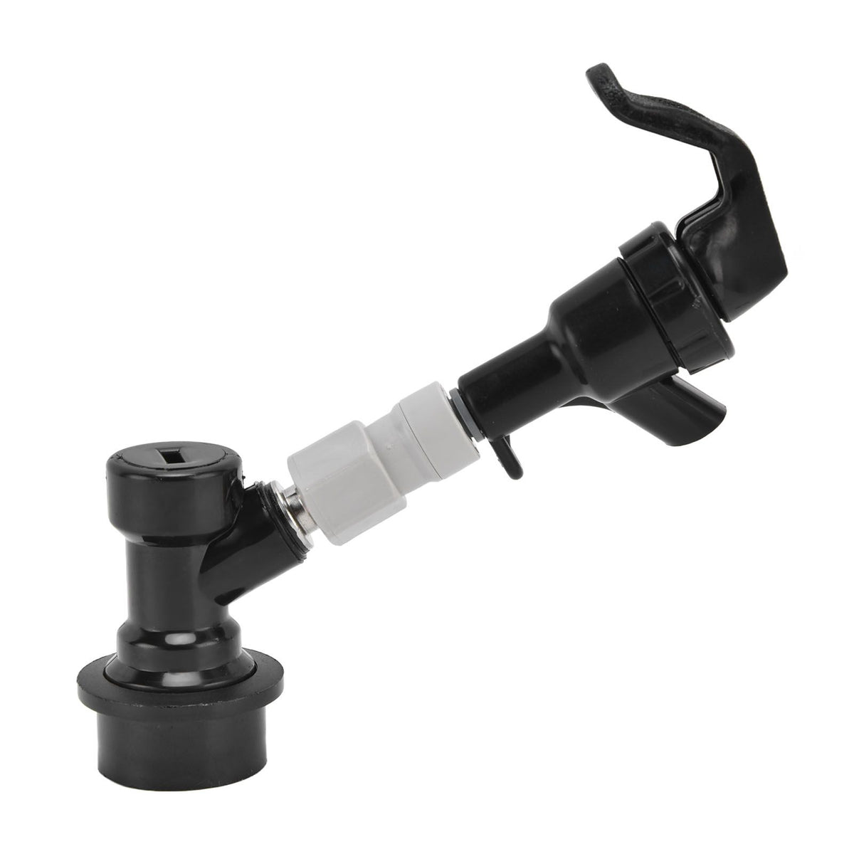Beer Dispenser Plastic Black Portable Beer Tap Faucet for Outdoor Picnic Party Barbecue Beer Drinks Water