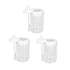 3PCS Seasoning Box with Spoon Transparent Spice Bottle Sealed Spice Container for Kitchen