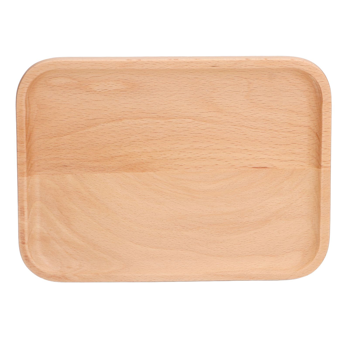 Wooden Rectangular Serving Tray Dinner Drink Food Snack Saucer Platter for Home Restaurants