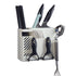 Cutlery Holder Multifunctional Wall Mounted Chopsticks Drying Rack for Home Kitchen White