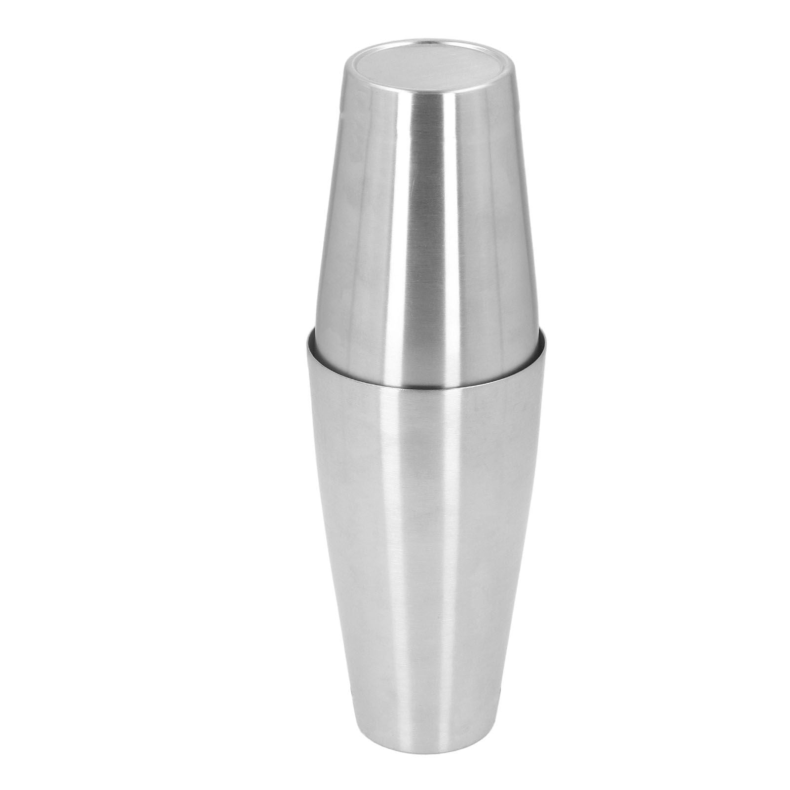 Cocktail Shaker Cup Kit Stainless Steel Bartender Shaking Tins Bartending Mixing Tool for Bar Single Bottom