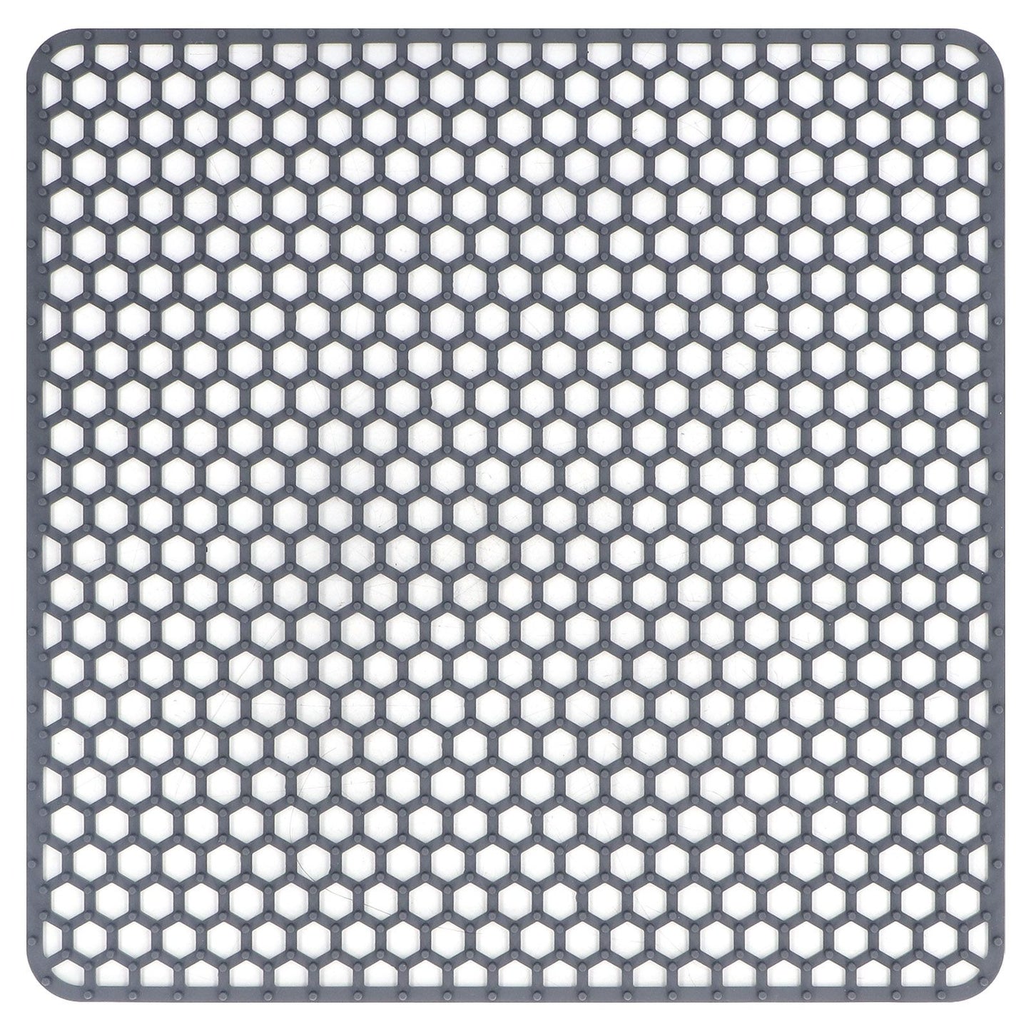 Sink Mat Silicone Durable Grid Design Anti Slip Sink Protection Pad for Kitchen Stainless Steel Ceramic Sinks