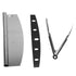 Pizza Cutter Food Grade Stainless Steel High Sharpness Ergonomic Design Rocking Pizza Cutter with Tong for Pizza Cake