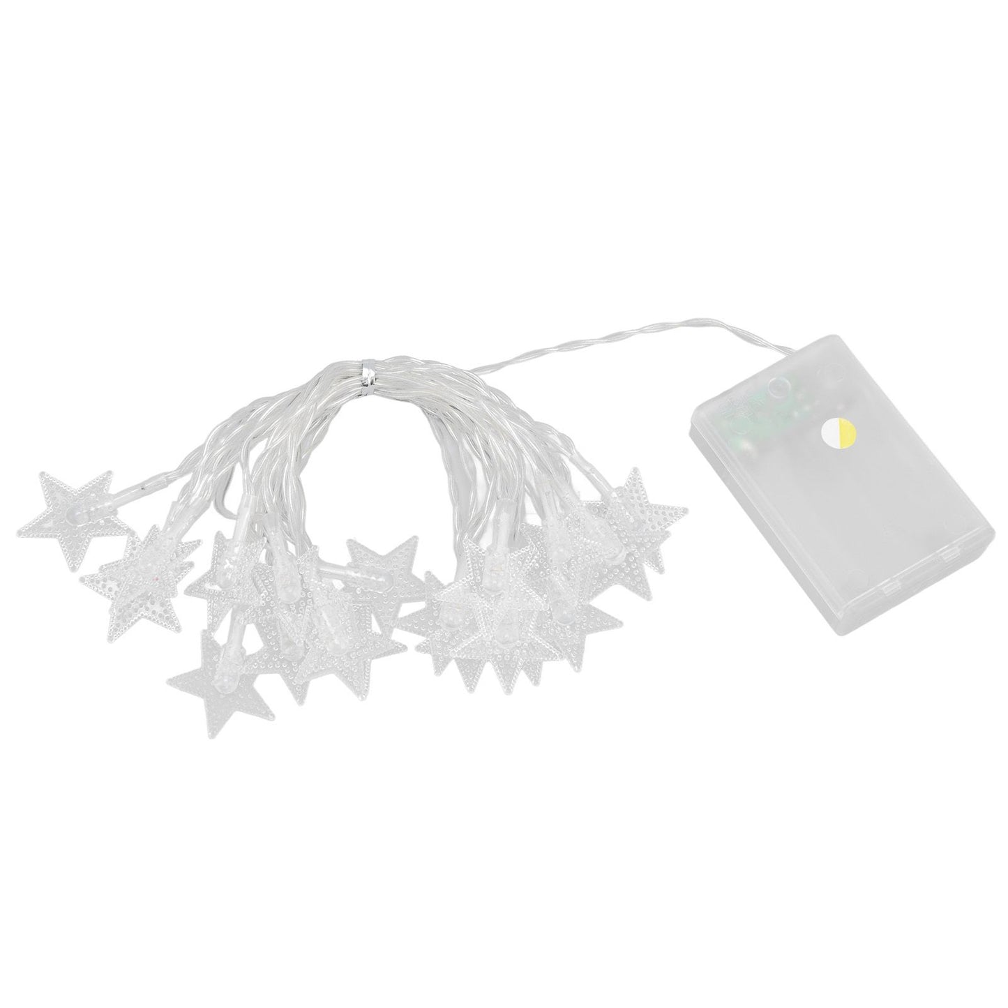 String Lights 20 LED Beads 3meters Indoor Decorative Light Star Shape Bulb Warm Light for Bed Room Living Room