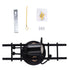 Wall Lamp Unique Design Exquisite Cute Beautiful Wall Decoration Light for Restaurants Bedrooms Cafes HotelsBlack