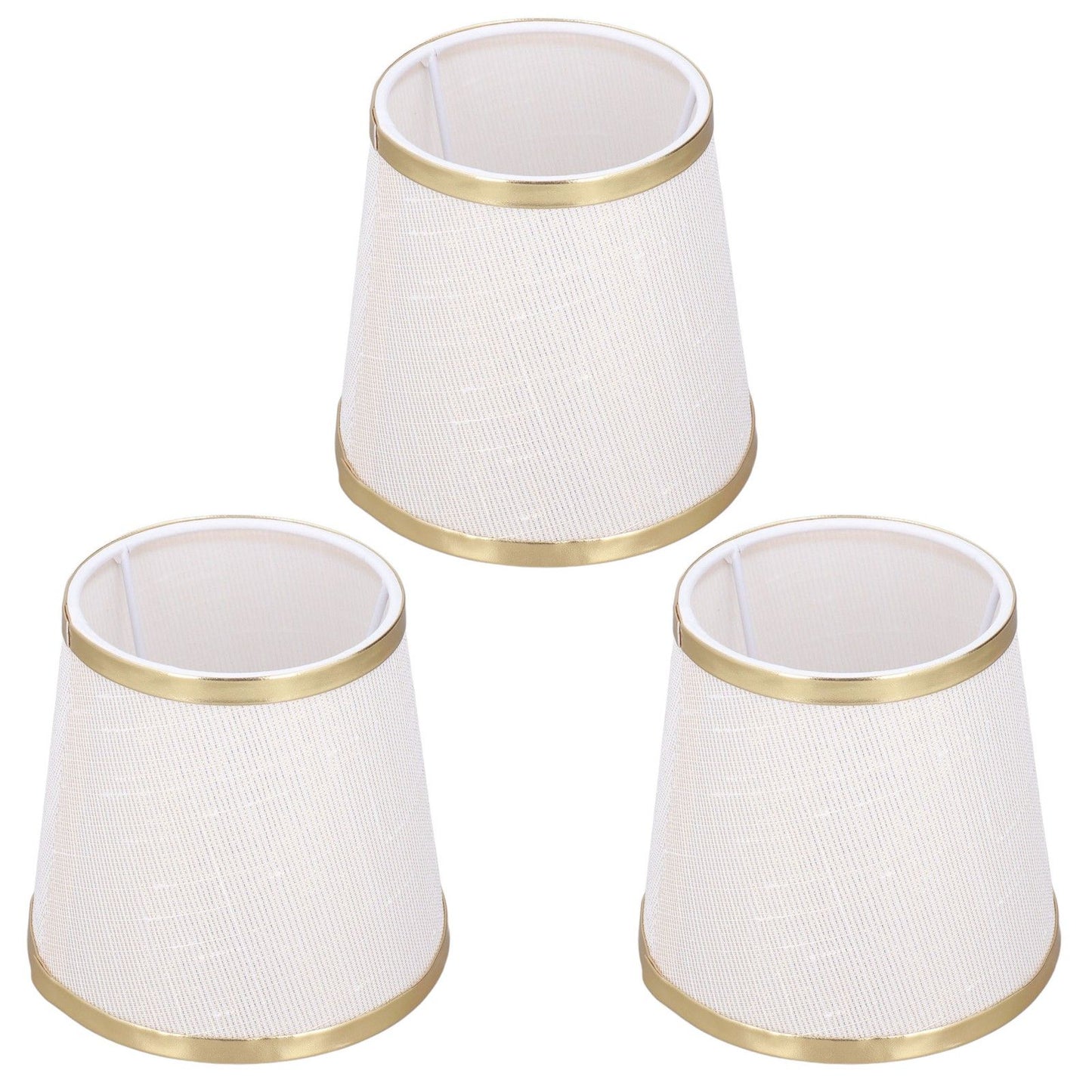 3PCS E14 Lampshade Barrel Shape Table Lamp Shade Meson Installation Fabric Bedroom Ceiling Lamp Shade