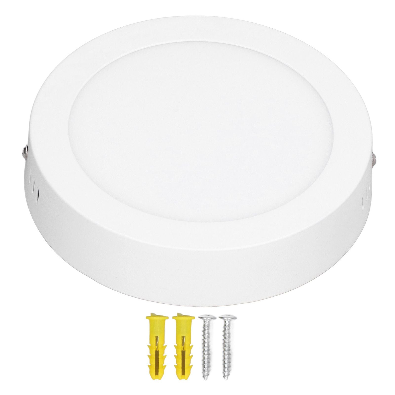 LED Ceiling Light 12W High Brightness Soft Light Ultra Thin 6500K White Light Surfaces Mounted Lighting Fixture 85‑265V